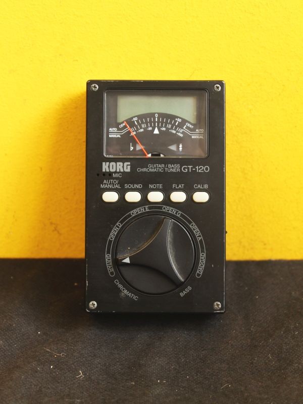 Korg GT-120 Chromatic Guitar / Bass Tuner